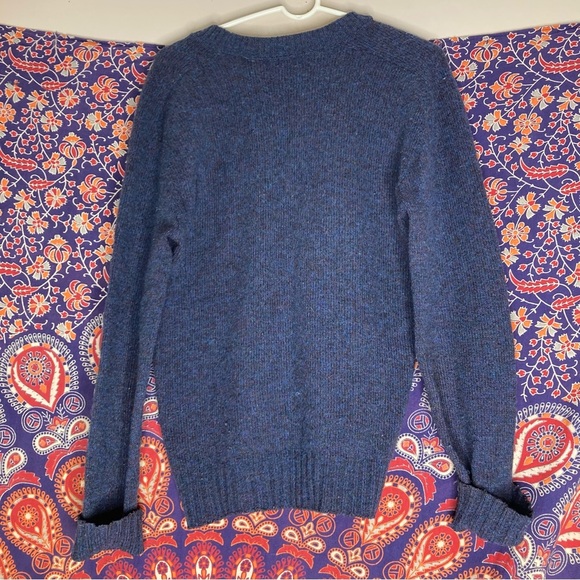 Fall River knitting mills vintage Shetland wool sweater - Picture 2 of 4